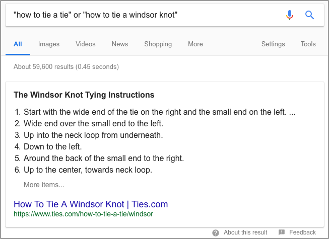 how to tie a tie or how to tie a windsor knot Google Search