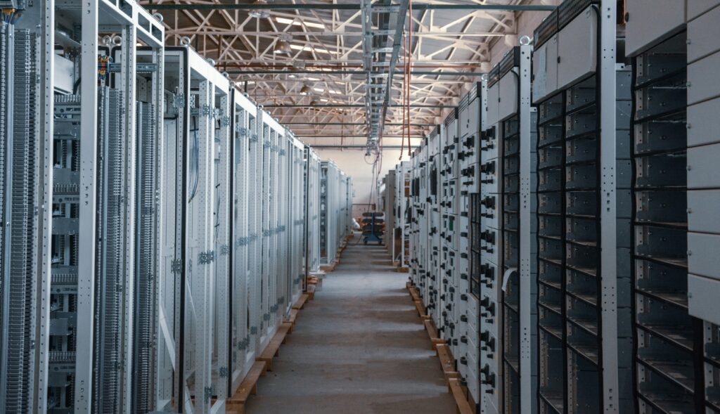 room of computer servers