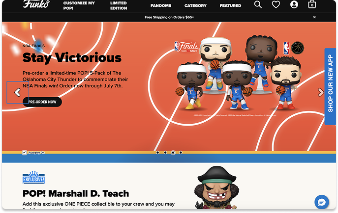 funko website